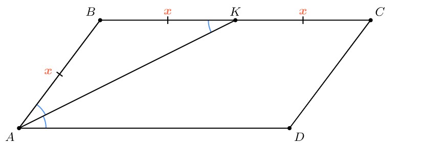 Параллелограмм ABCD